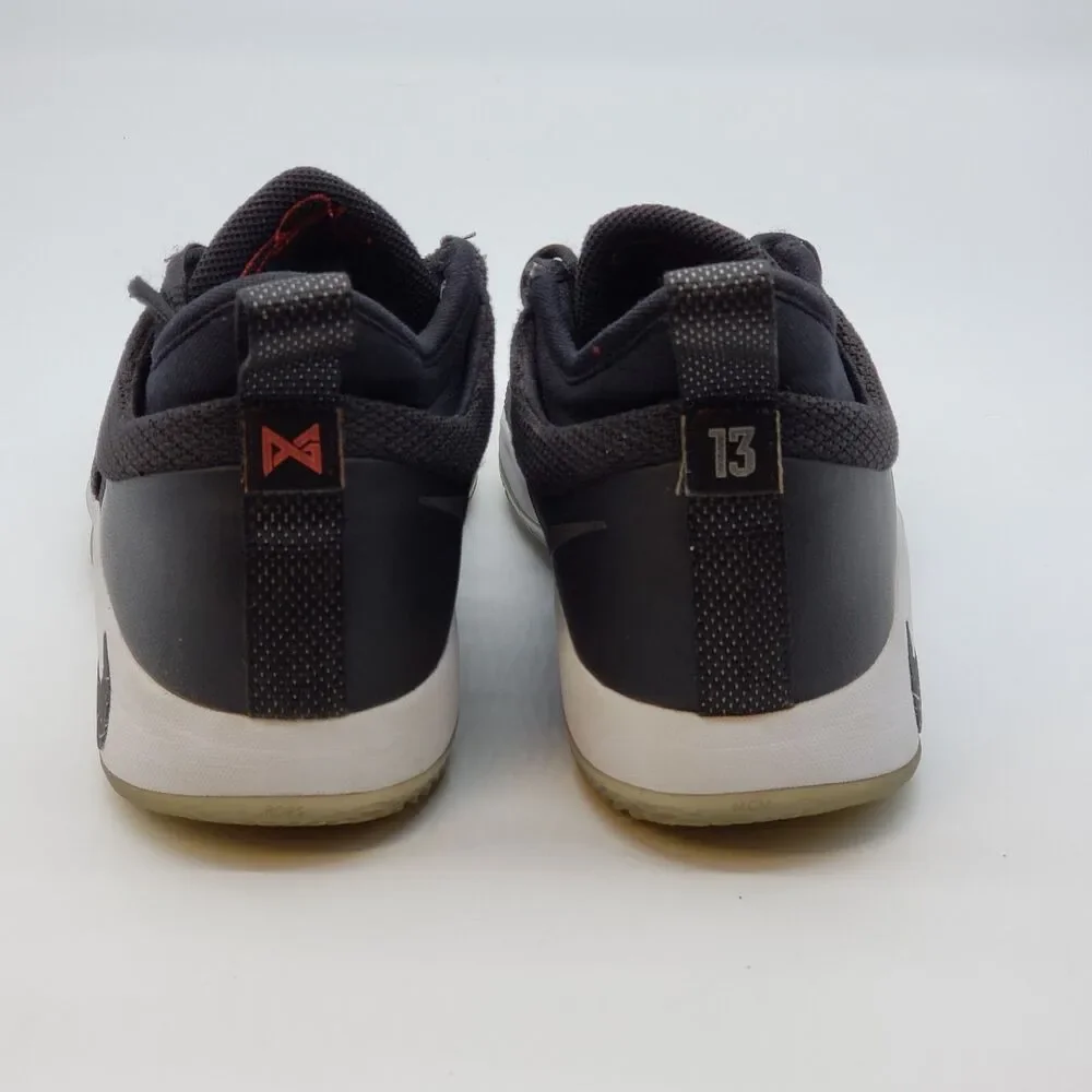 Nike PG 2 Taurus Black Solar Red Boys Size 7Y Basketball Shoes 943820-003 Paul G